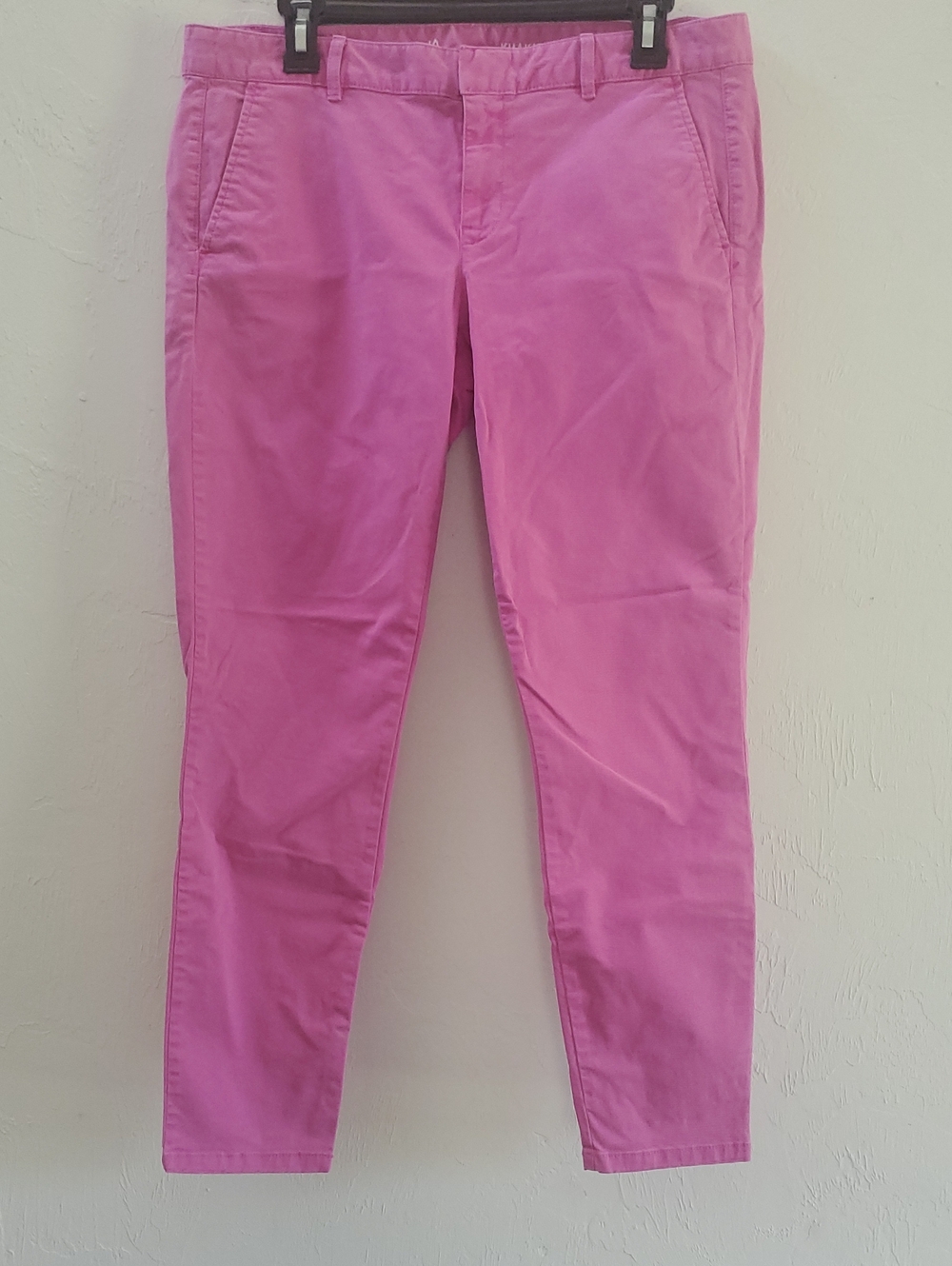 KHAKIS by GAP Pink Cotton Skinny Women's Chino Pants 10